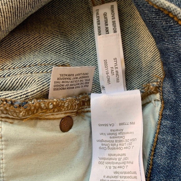 Madewell The Perfect Vintage Jean in Melgrove Wash NC162 Sz 23 - Picture 6 of 8